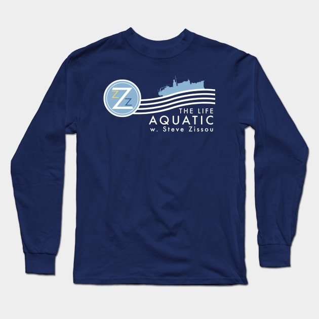 The Life Aquatic Long Sleeve T-Shirt by PopCultureShirts